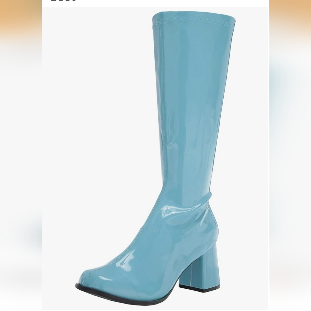 Ellie Blue Gogo Knee High Boots 7